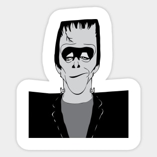 HERMAN MUNSTER FAN ART! Sticker